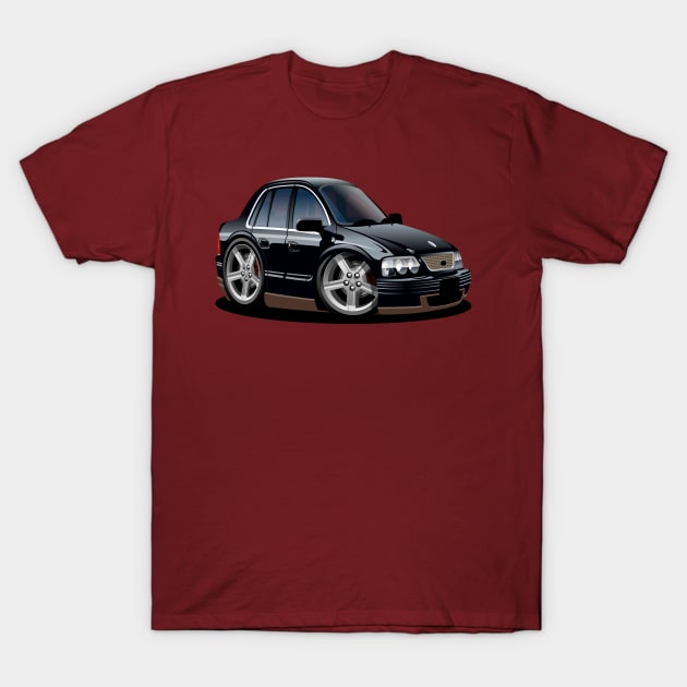 Cartoon car T-Shirt by Mechanik